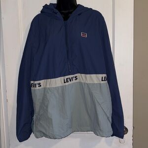 Levi's Men's Two-Tone Hooded Windbreaker